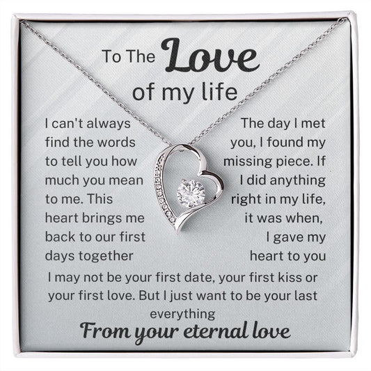 To Your Love - My Missing piece - Forever Love Necklace